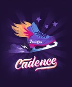 L'affiche du spectacle Cadence, des 7 Doigts, présenté à Montréal en lumière