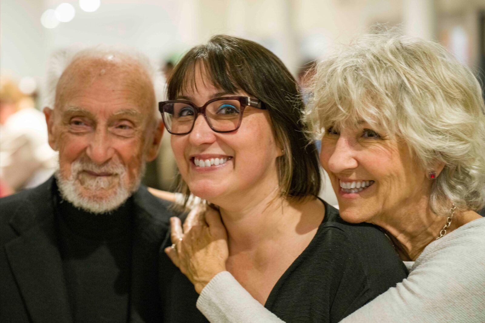 Yvon Deschamps, Judi Richards et leur fille Annie